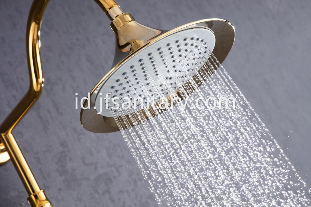 Shower Set With Hand Shower Tub Shower Gold